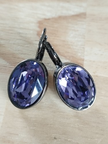 Boucles oreilles ovales - d’oreilles,