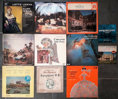 Lot disques vinyles - lot, 9