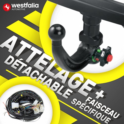 Attelage détachable faisceau - attelage, détachable+faisceau