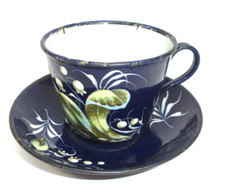 Tasse Jugendstil Avec Soucoupe