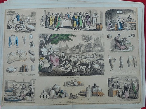 Lithographie originale vers - 25,