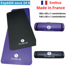 Tapis de sport SVELTUS pour fitness yoga gymnastique musculation