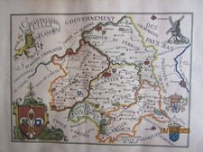 OLD GRAPHICS CARD OF -CHASTELENIE DE LILLE IN FLANDERS-D.DERVEAUX-40 X 32