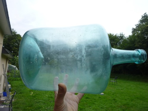 Rare bouteille ancienne verre - bouteille,