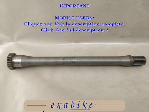 Arbre transmission pour - transmission,