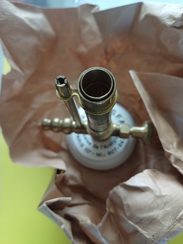 Bec bunsen gaz - gaz, ancien