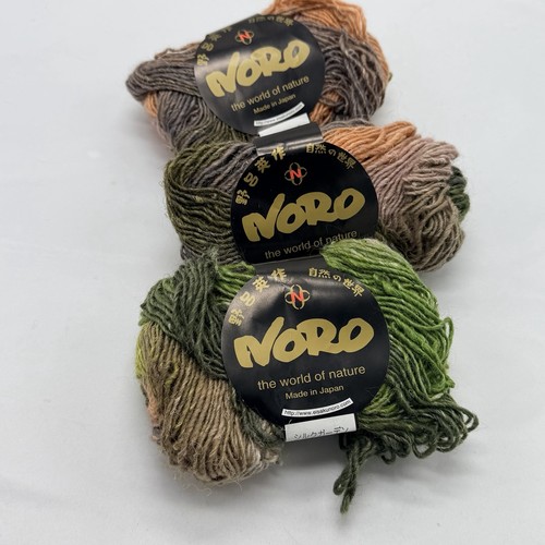 Noro silk garden yarn lot - silk, 3