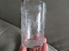 Crystal Glass Baccarat Flower Decor Monogrammed M (10cm)