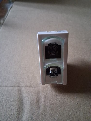 Prise double vertical rj12 - vertical,