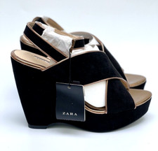 Zara Noir Sandales Semelle
