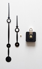 mouvement horloge pendule quartz grandes aiguilles trou 16/23cm canon long DIY