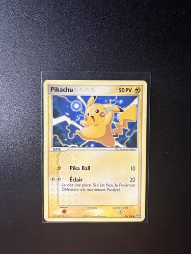 Pokémon jcc pikachu carte - pokémon,