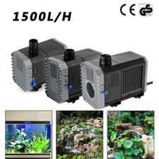 1500L / Hauteur Pompes Submersibles de Bassin Aquarium D'Alimentation Cours