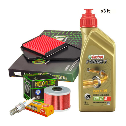 Kit entretien castrol 10w40 - entretien,