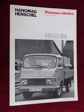 prospectus catalogue camion 