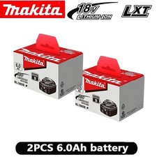 Makita X 2 BL1860B  6000mAh