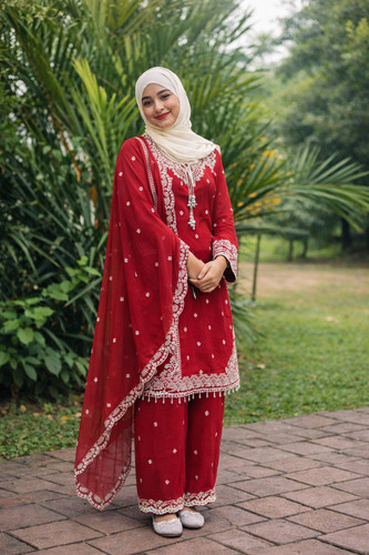 Salwar kameez robe - salwar,