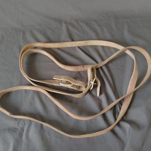 Sangle cuir militaire - sangle, en