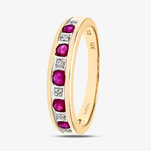 Bague demi éternité or - bague, en