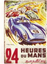 Déco Plaque métallique Repro