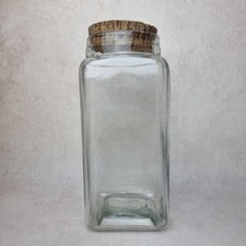 Bocal Ancien en Verre Épais