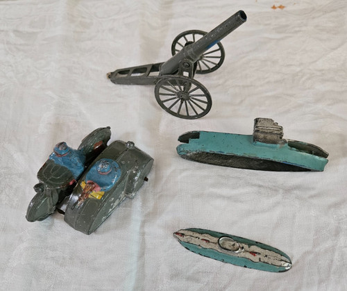 Ancien jouets side - jouets, canon