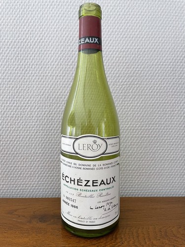Bouteille vide échézeaux - vide,