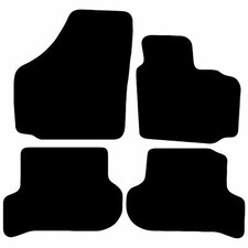Seat Altea XL 2006 to 2016 Fully Tailored Black Car Floor Mats Carpet 4pcs