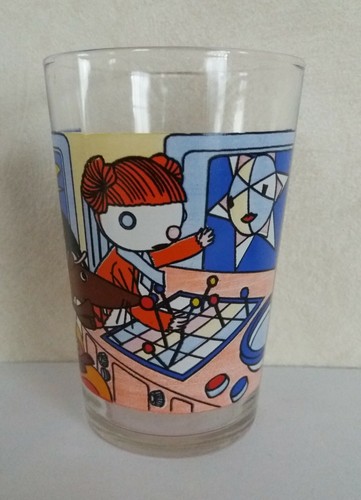 Rare verre moutarde ancien - verre, à