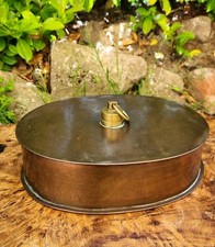 Ancienne Bouillotte Ovale