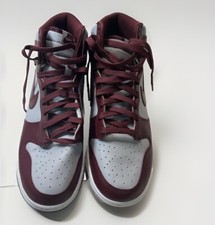 Nike Sz. 12 - Dunk High Retro Dark Beetroot Maroon Red Grey DD1399-600 Like New