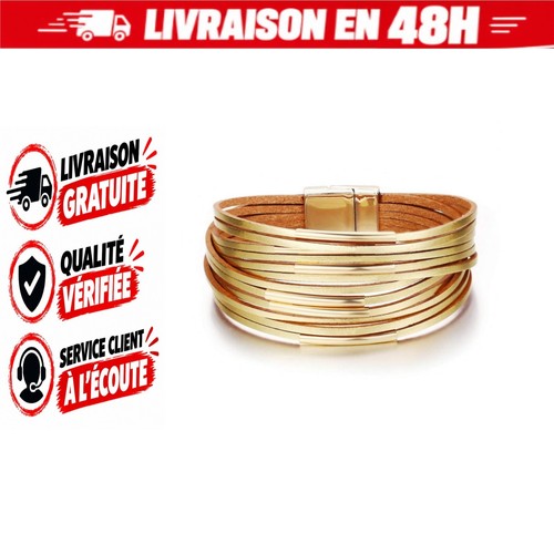 Bracelet cuir femme homme - cuir,