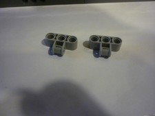 2 x LEGO Technic Light Bluish