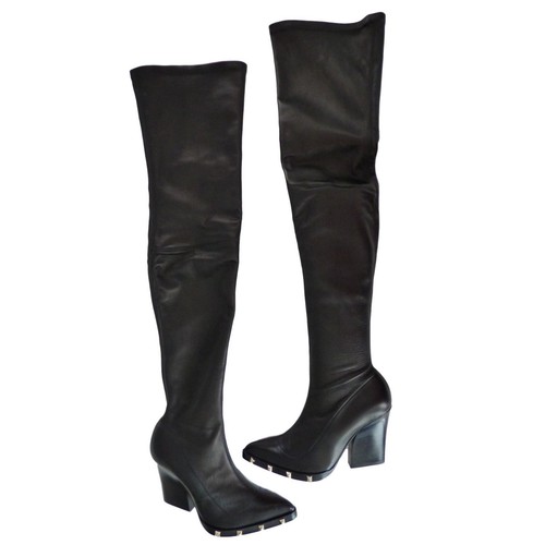 Bottes cuissardes cuir de - bottes, en