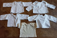 LOT 4 BRASSIERE ET MAILLOT BEBE LAYETTE NAISSANCE BAIGNEUR POUPEE POUPON REBORN 