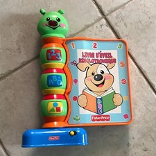 Livre d'eveil rigolotronique fischer price