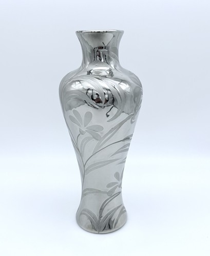 Art nouveau silver pewter - art,