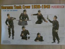 Maquette Figurines 1/35 DRAGON Ref 6375 German Tank Crew 1939-1943