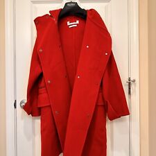 NWOT Max Mara Label-cut Runway 100% Wool Overcoat Size:US4/6 S Winter/Spring