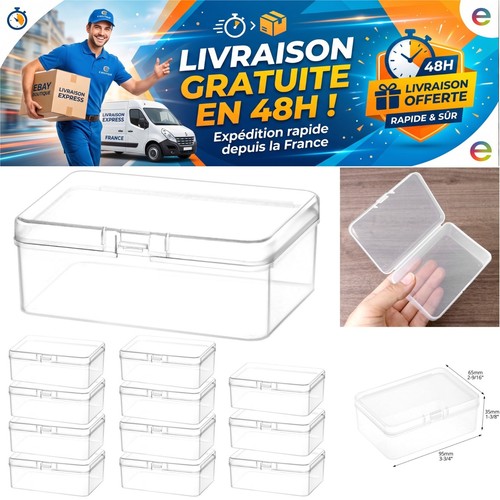 Qwork lot boîtes - 12,