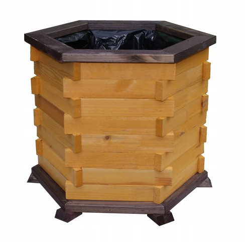 Jardinière bois d22 massif - d22,