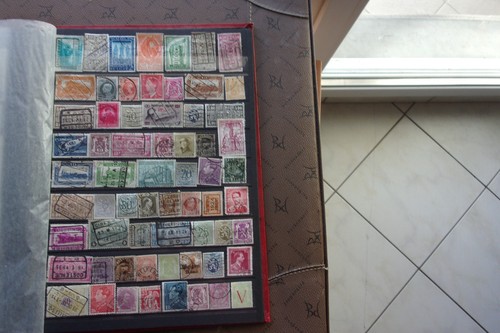 Belgique lot timbres obl - de,