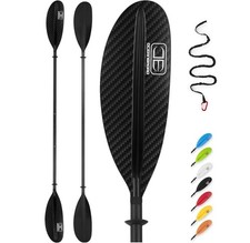 OCEANBROAD Carbon Fiber Kayak Paddle 86-94in Adjustable Lightweight Oar