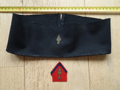 Ancien bandeau képi brodé