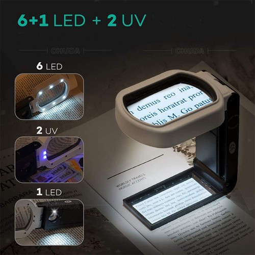 25x 10x loupe - loupe, rectangle