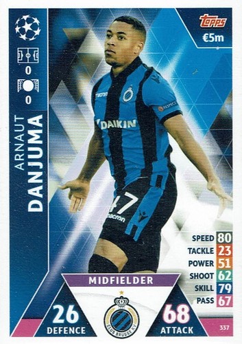 Topps match attax ligue des - match,