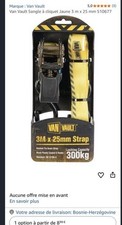 Van Vault Lot De 10 Sangle à