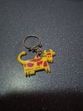 PORTE CLE ANCIEN VINTAGE VACHE