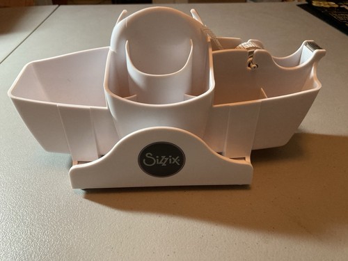 Sizzix White Tool Caddy snaps