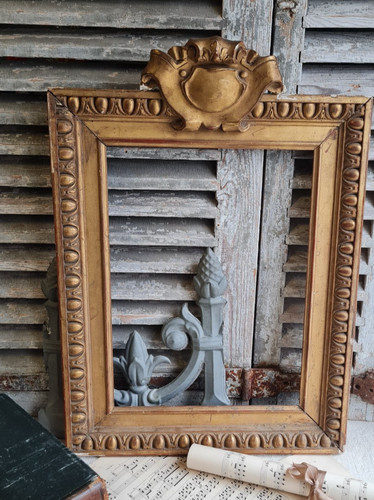 Ancien cadre bois 1900 - cadre, en